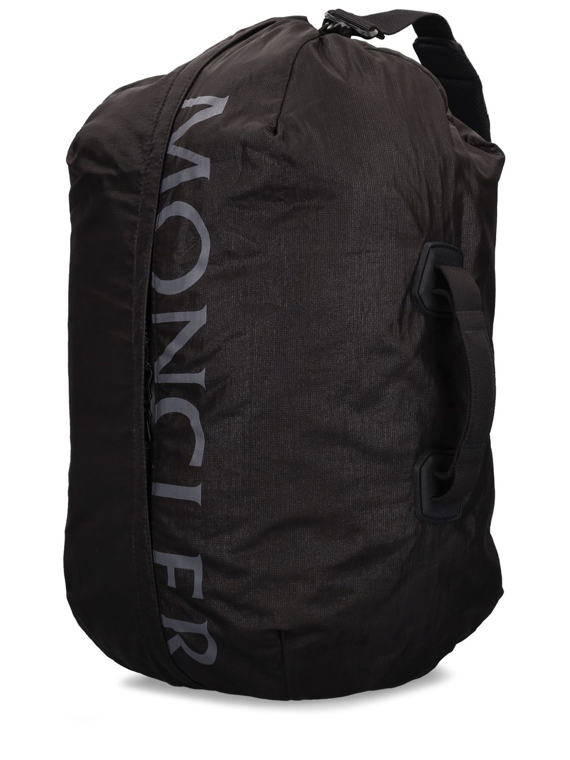Shop Moncler Alchemy Nylon Backpack In Black
