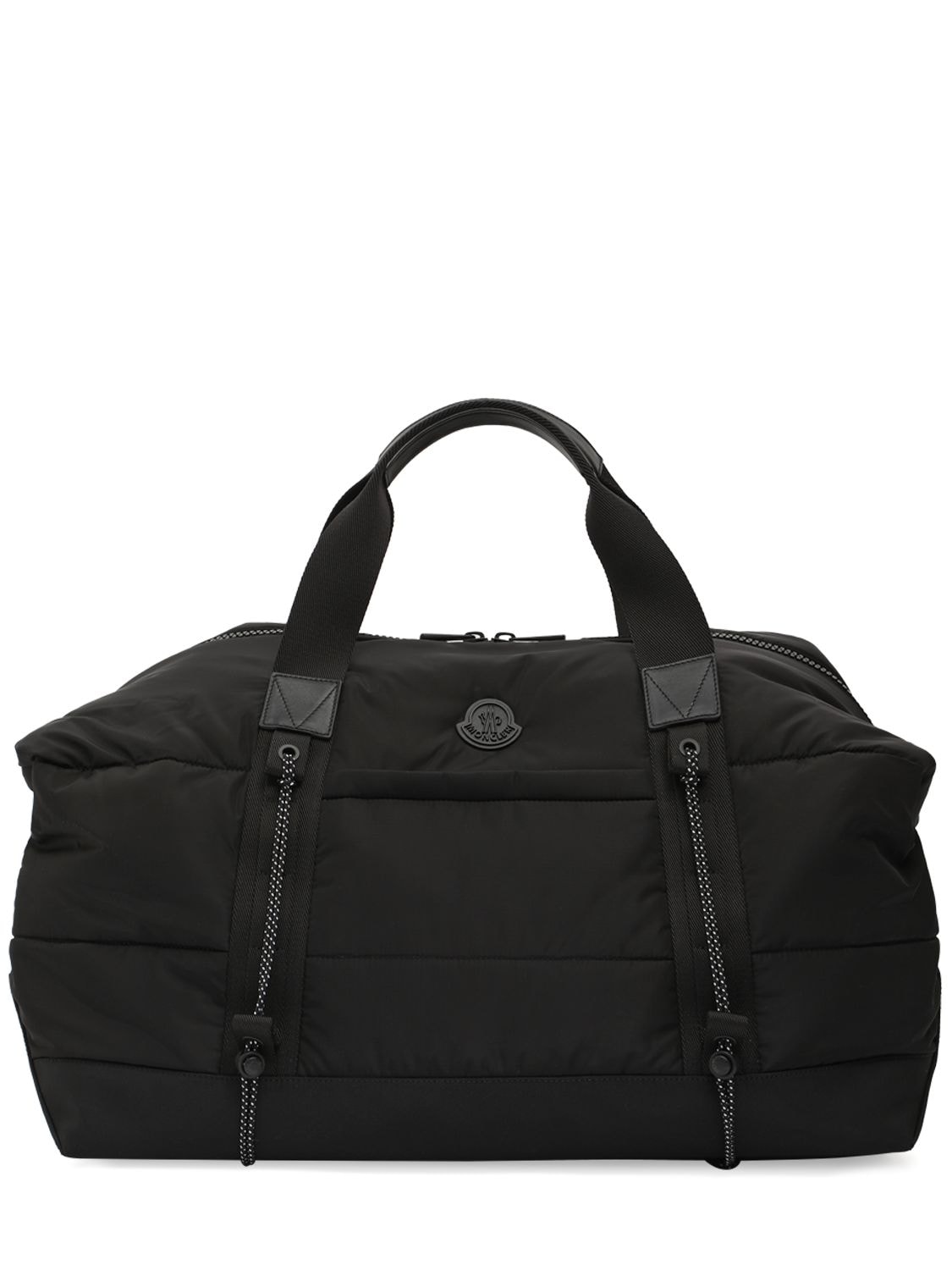 Shop Moncler Makaio Ripstop Nylon Duffle Bag In Black