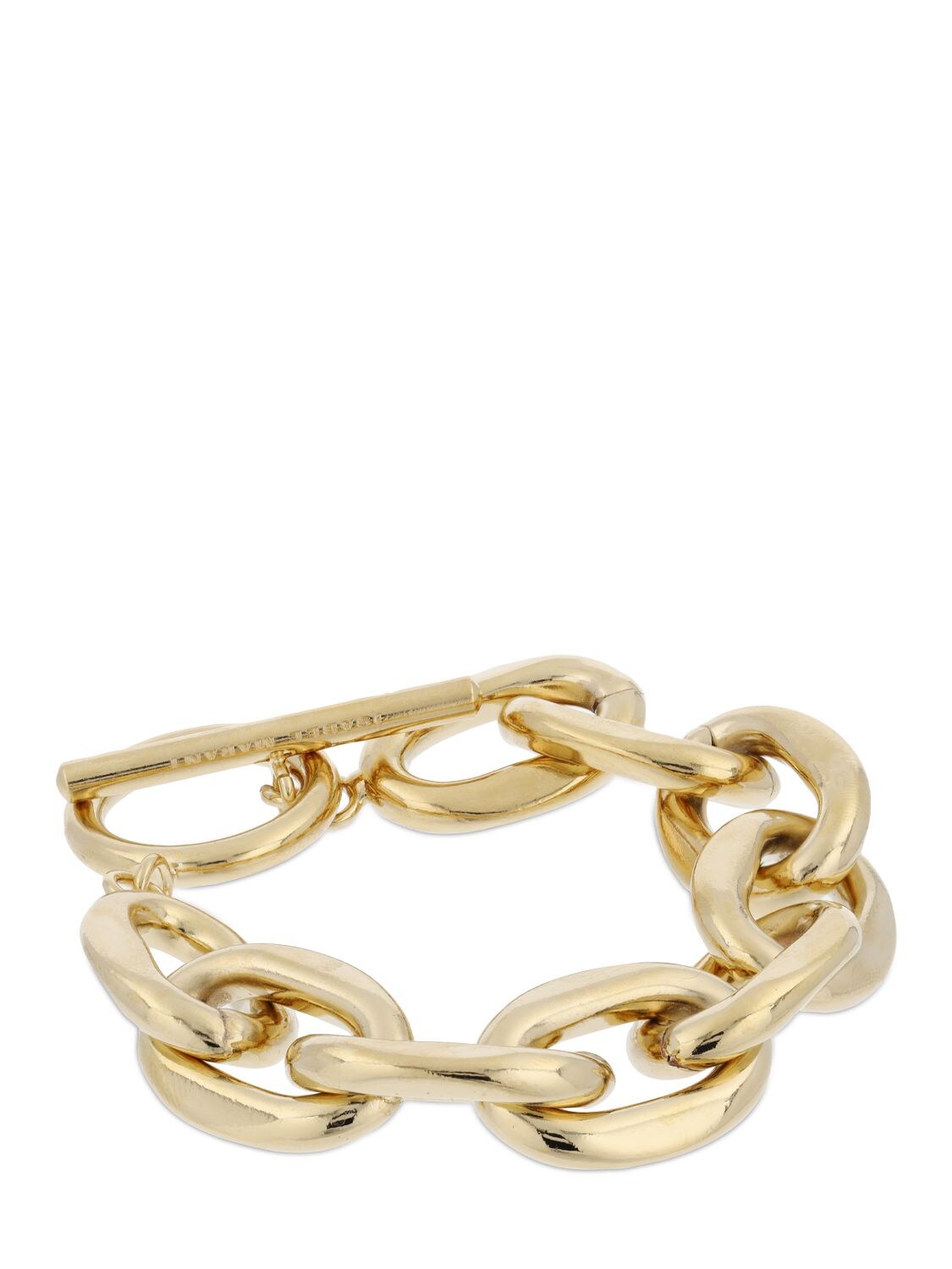 Shop Isabel Marant Your Life Chunky Chain Bracelet In Gold