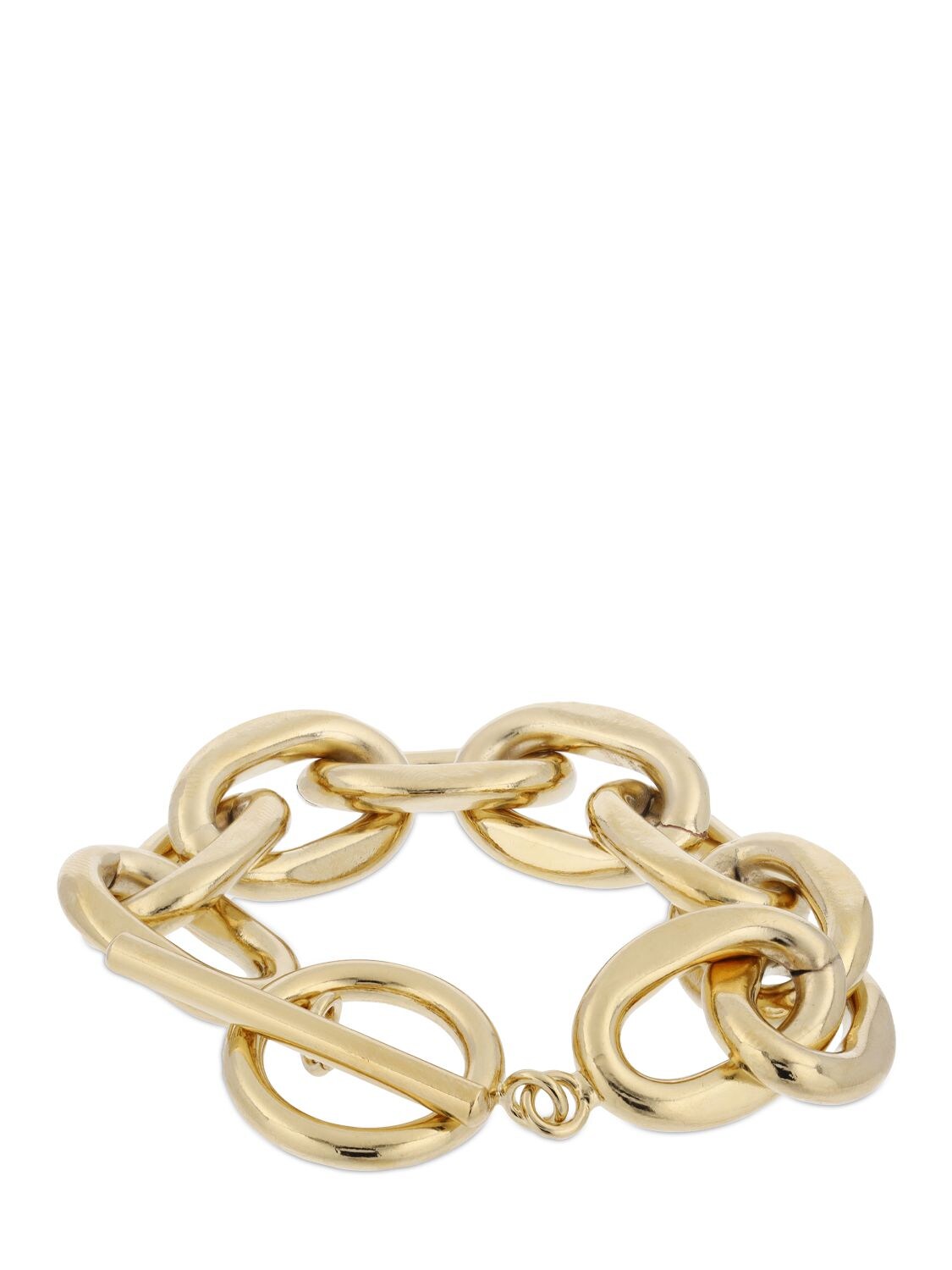 Shop Isabel Marant Your Life Chunky Chain Bracelet In Gold