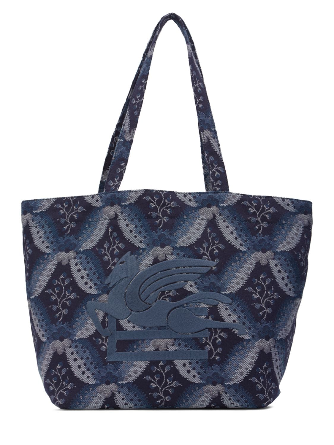 Embroidered Cotton Tote Bag – WOMEN > BAGS > TOTE BAGS