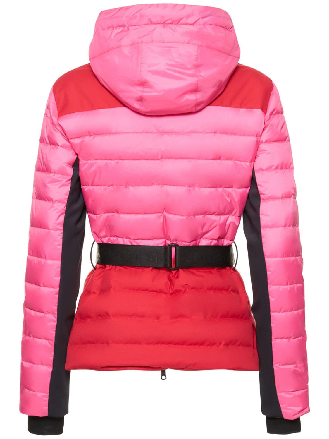 Shop Erin Snow Kat Chevron Eco Sporty Jacket In Pink,red