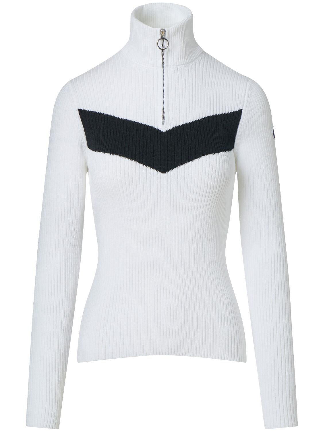 Fusalp Andromede Viscose Blend Sweater In White
