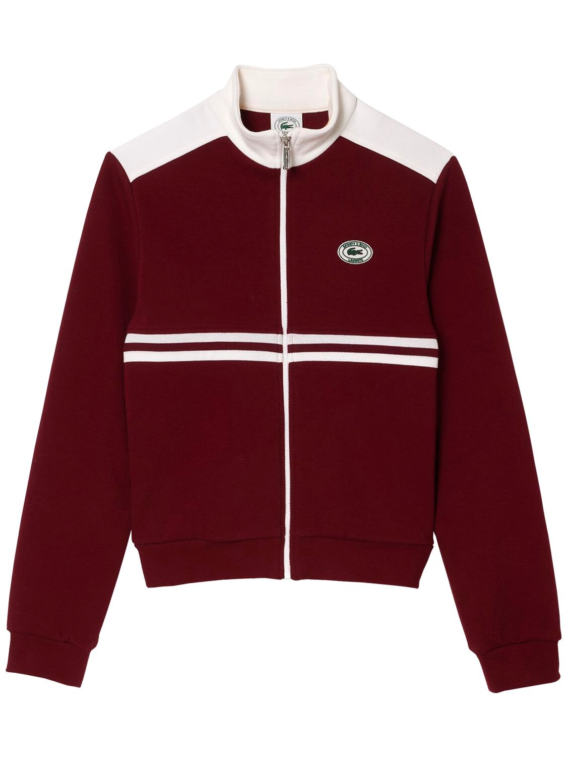 SPORTY AND RICH PIQUÉ TRACK JACKET