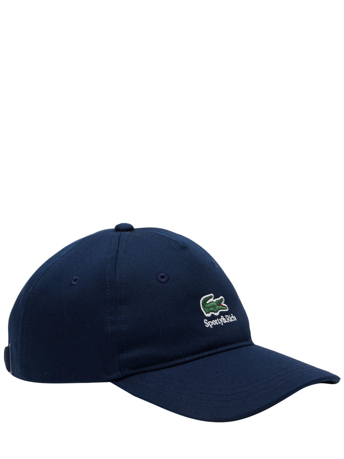 Lacoste Serif Cotton Twill Hat – WOMEN > ACCESSORIES > HATS