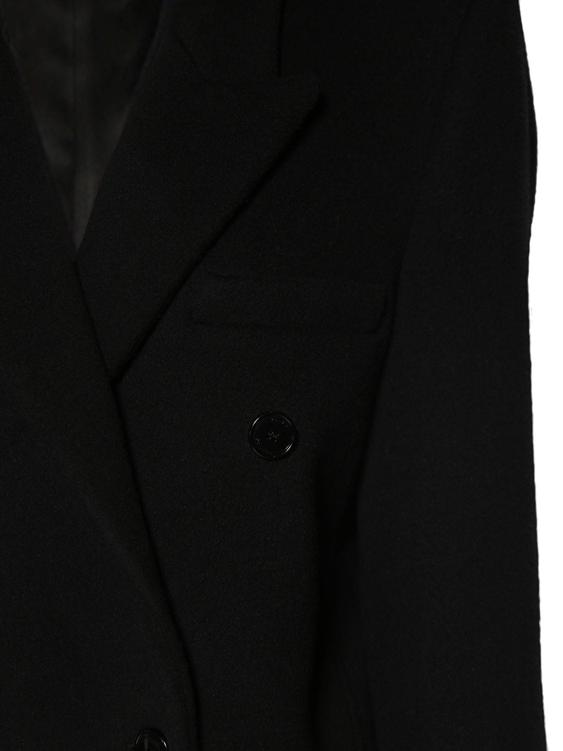 Shop Isabel Marant Enarryli Double Breasted Wool Blazer In Black