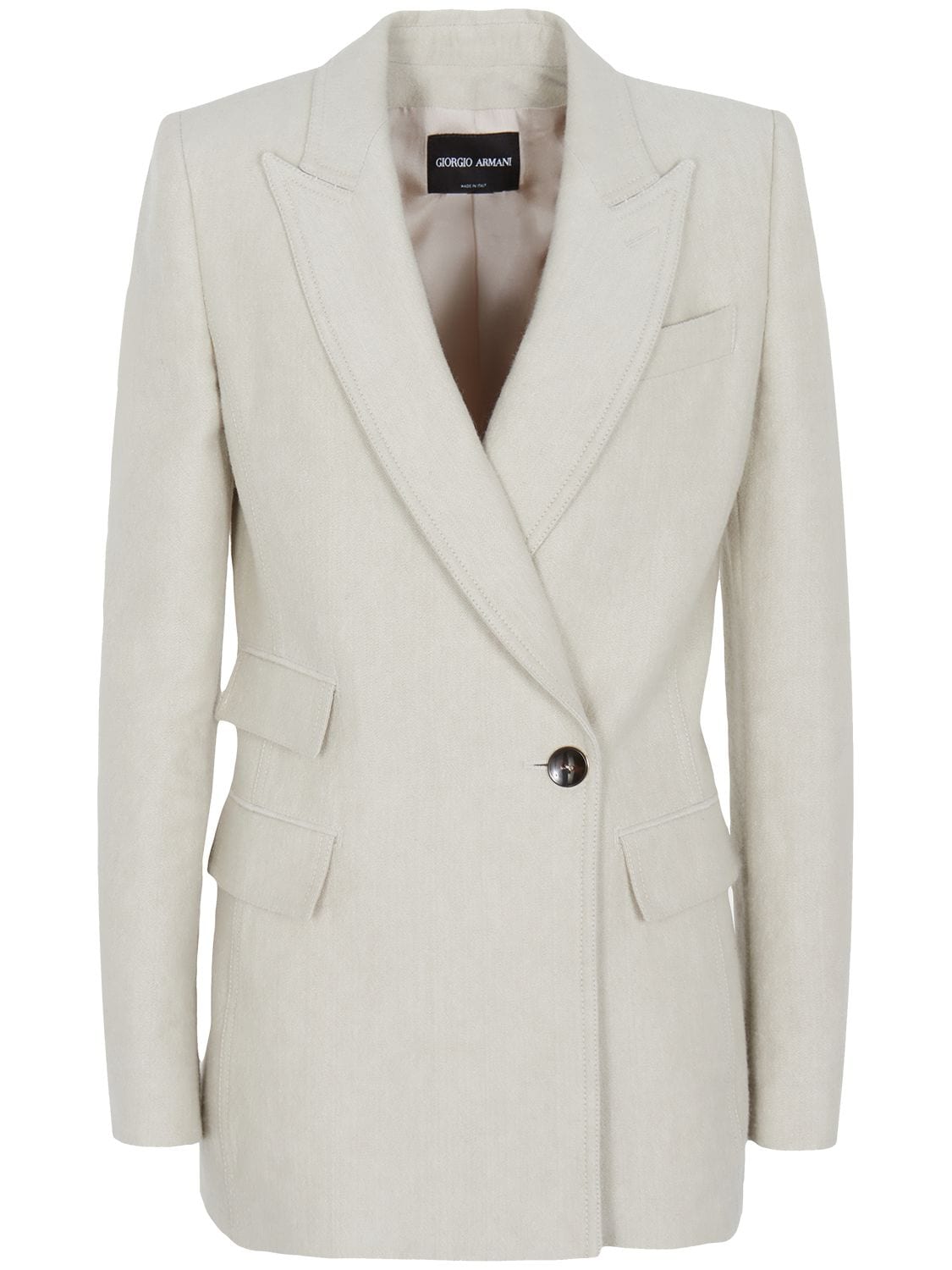 Image of Drill Linen & Wool Jacket
