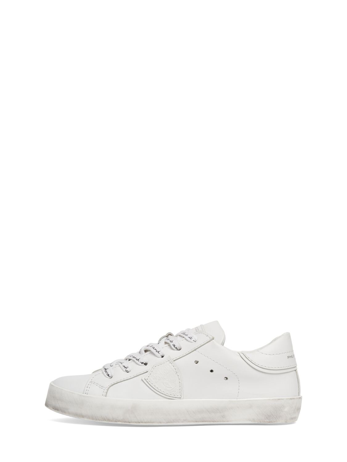 Paris Leather Lace-up Sneakers – KIDS-GIRLS > SHOES > SNEAKERS