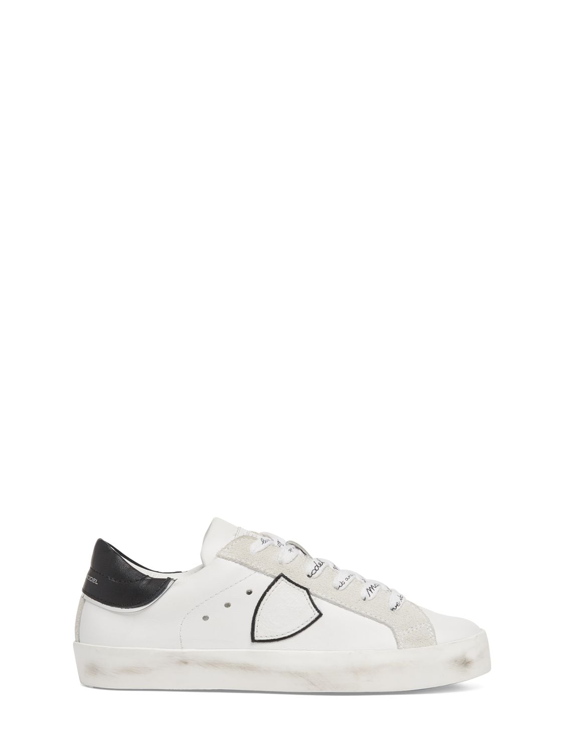 Paris Leather Lace-up Sneakers – KIDS-GIRLS > SHOES > SNEAKERS