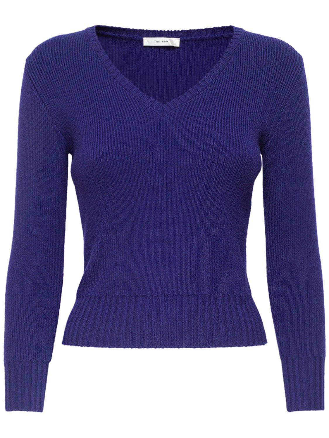 Cael Cashmere Blend Knit Sweater – WOMEN > CLOTHING > KNITWEAR