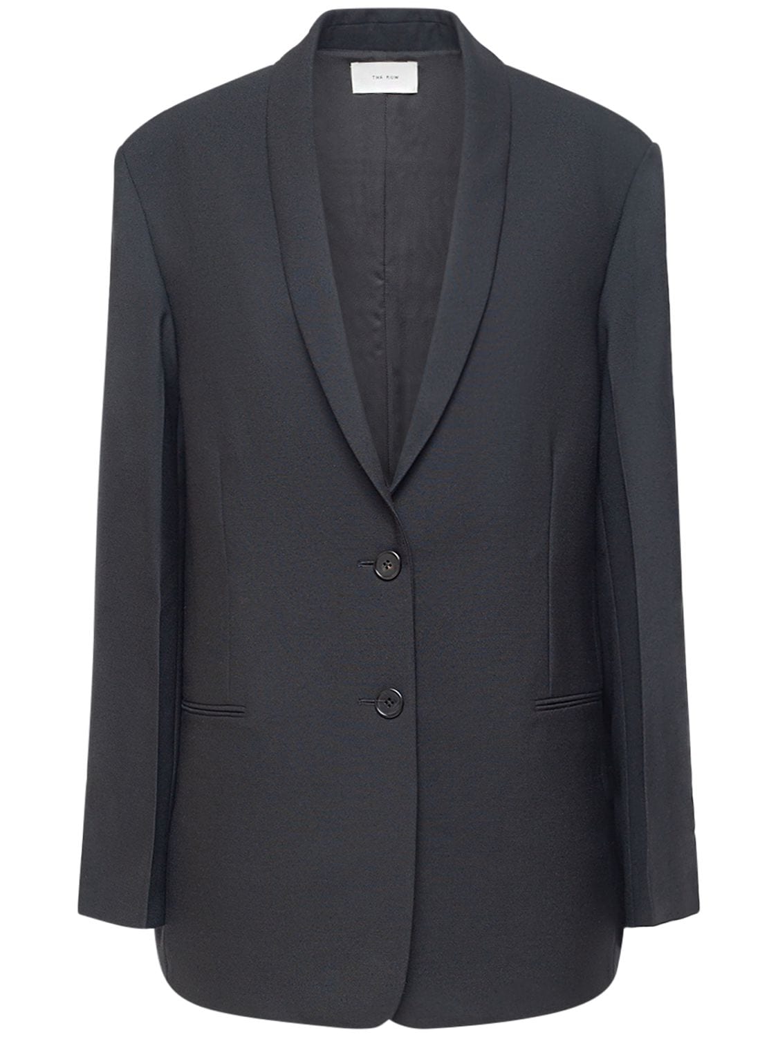 Image of Cowal Wool & Mohair Twill Blazer