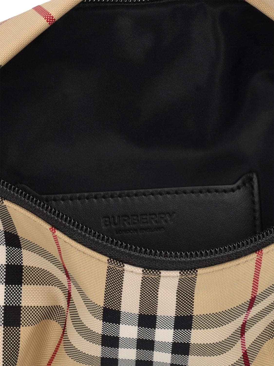 Shop Burberry Stevie Check Belt Bag