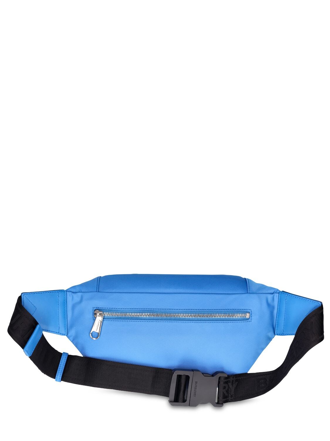 Shop Burberry Sonny Nylon Belt Bag In Bright Blue