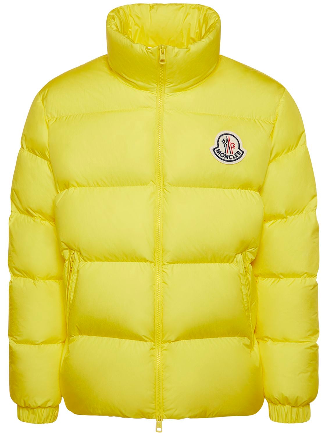 Shop Moncler Citala Superlight Nylon Down Jacket In Yellow