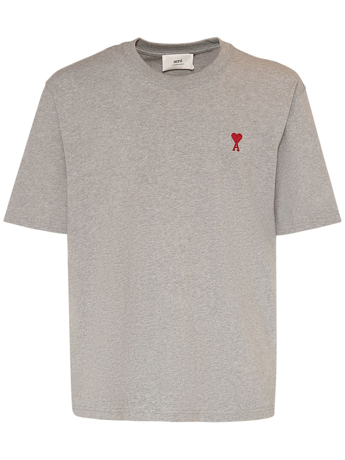 Logo Heavy Cotton T-shirt – MEN > CLOTHING > T-SHIRTS
