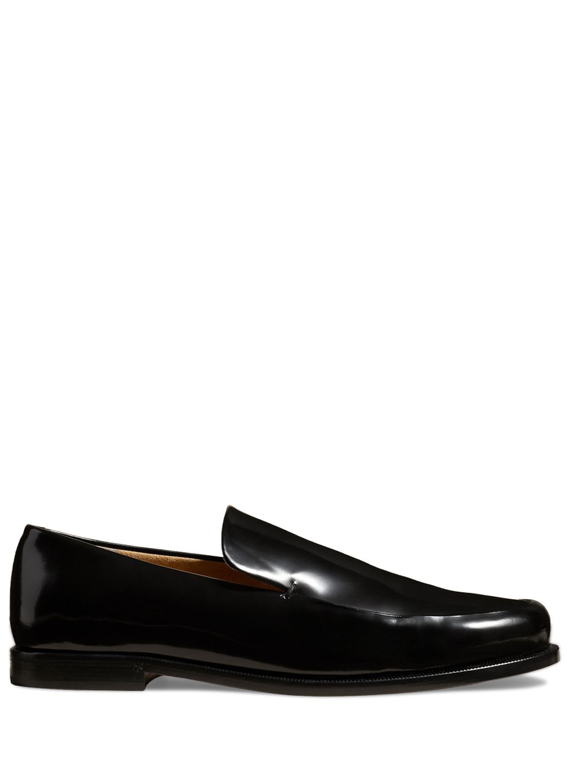 KHAITE 20mm Alessio Leather Loafers