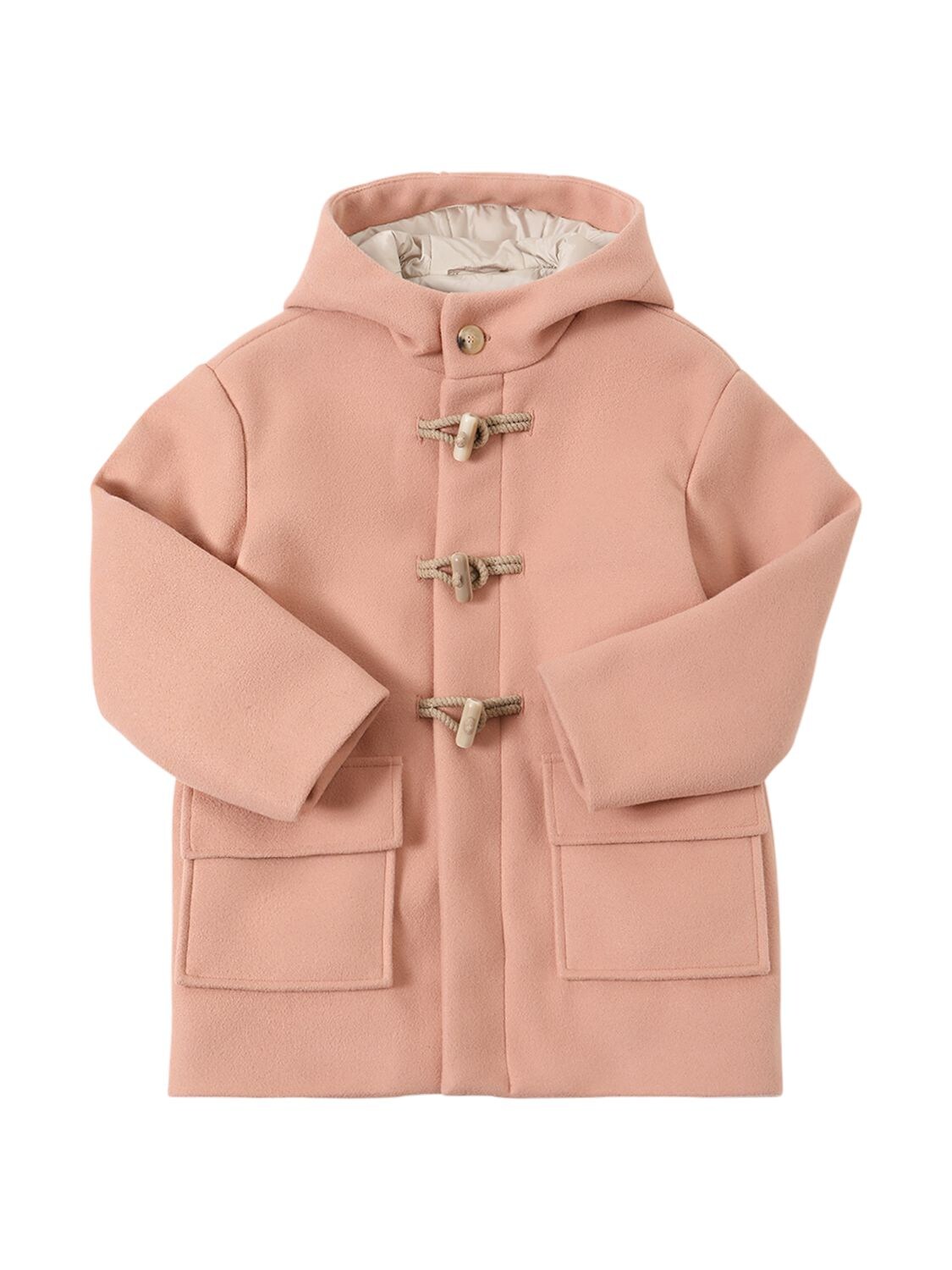 Stretch Felt Padded Coat – KIDS-GIRLS > CLOTHING > COATS