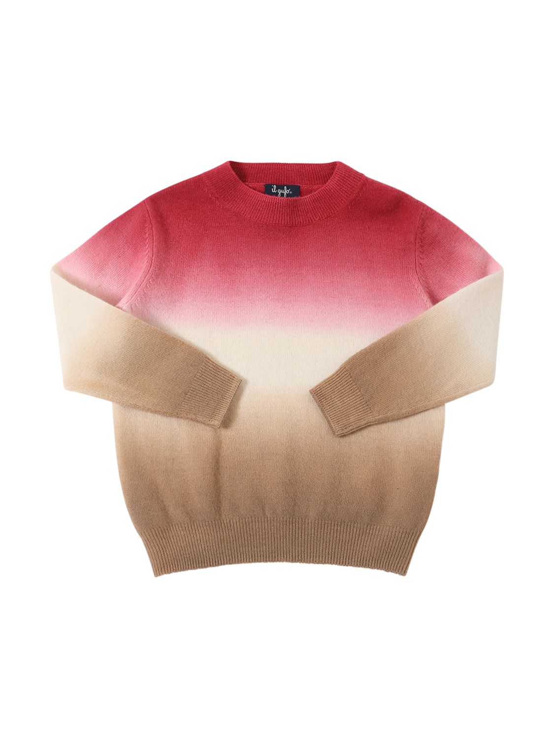 Il Gufo Printed Wool Sweater In Multicolor