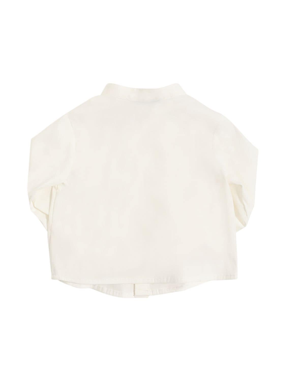 Shop Emporio Armani Cotton Velvet Vest & Shirt & Pants In Navy