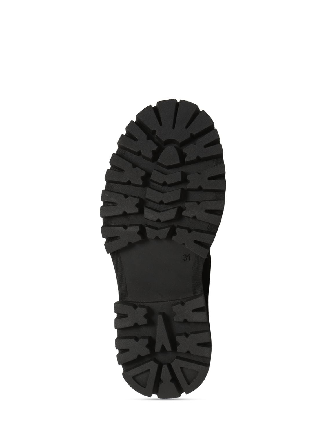Shop Marni Junior Leather & Tech Boots W/logo In Black,white