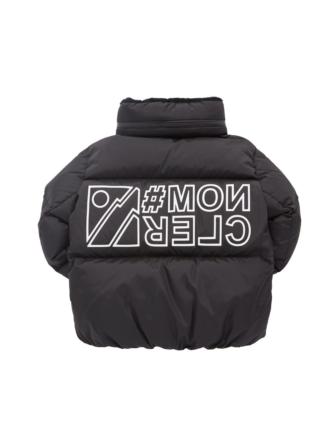 Shop Moncler Verdons 2l Tech Nylon Down Jacket In Black