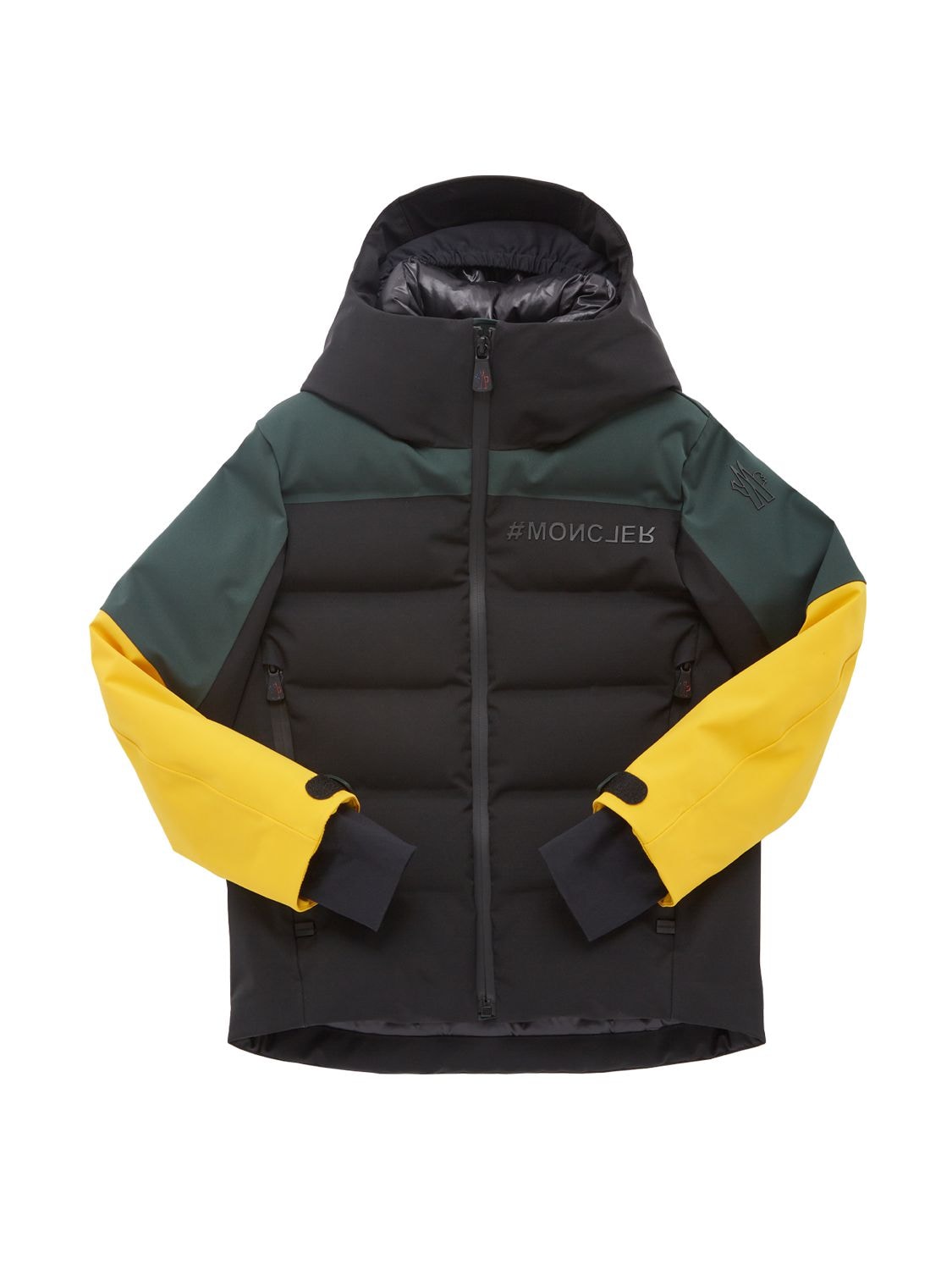 Moncler Grenoble Kids' New Montmiral Stretch Tech Down Jacket In Black