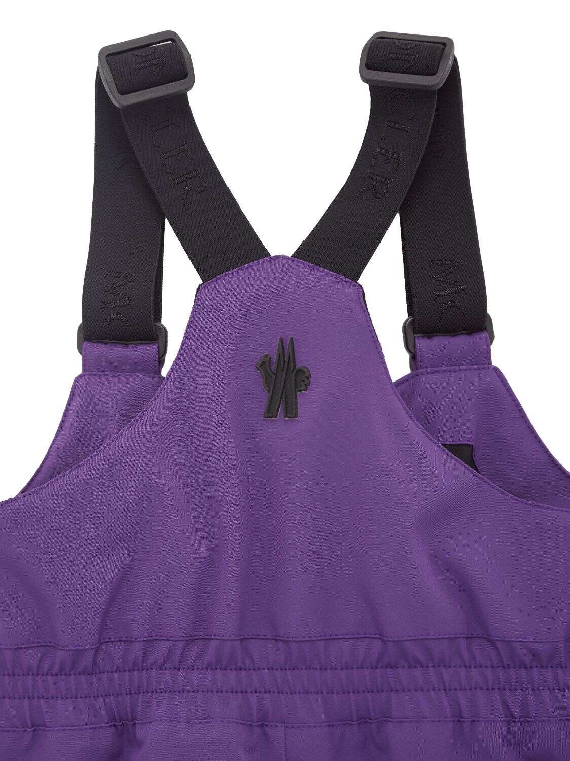 Shop Moncler 4-way Stretch Tech Nylon Ski Overalls In Purple