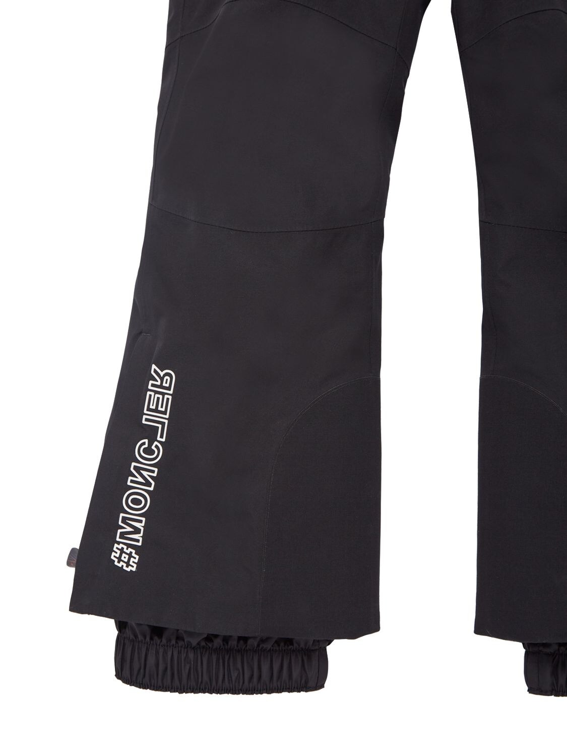 Shop Moncler Gore-tex 2l Tech Ski Overalls In Black
