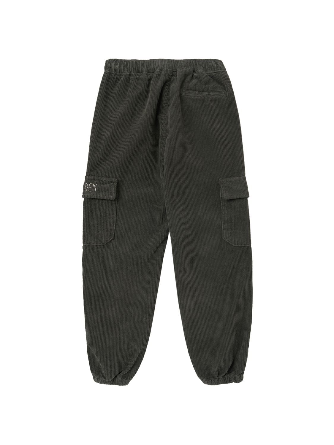 Image of Cotton Corduroy Cargo Pants