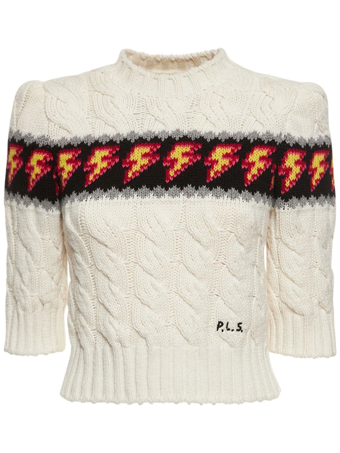 Philosophy Di Lorenzo Serafini Wool Sweater In White,multi