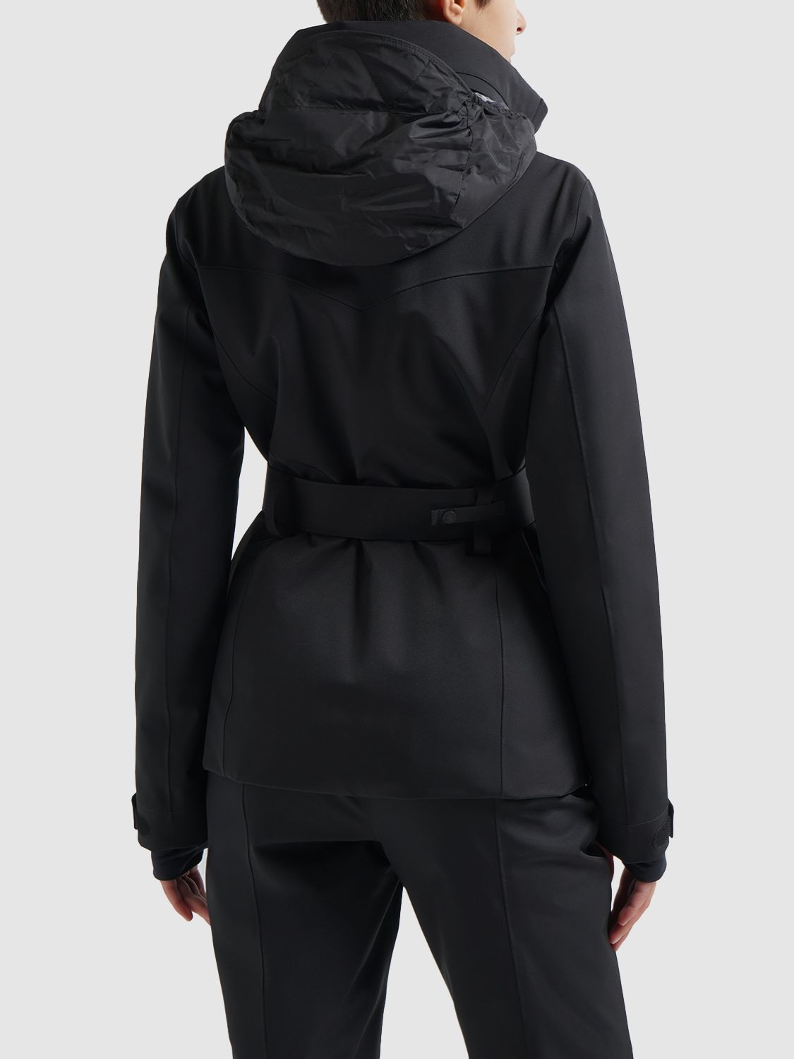 Shop Moncler Hainet Nylon Jacket In Black