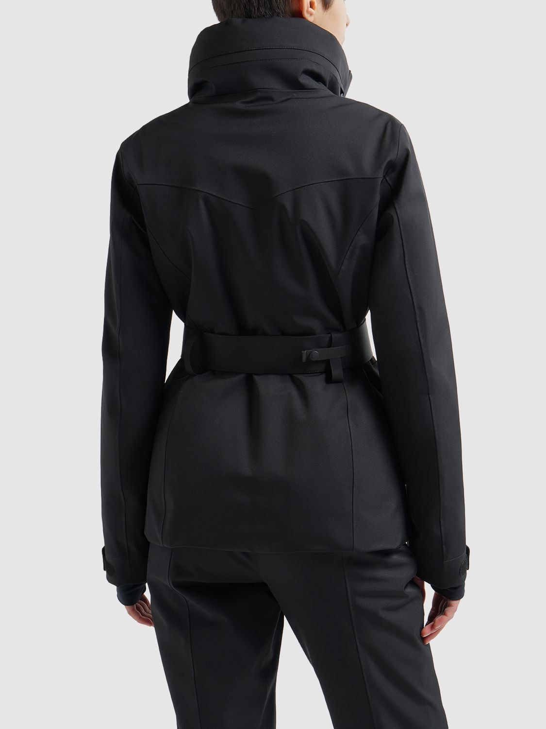 Shop Moncler Hainet Nylon Jacket In Black