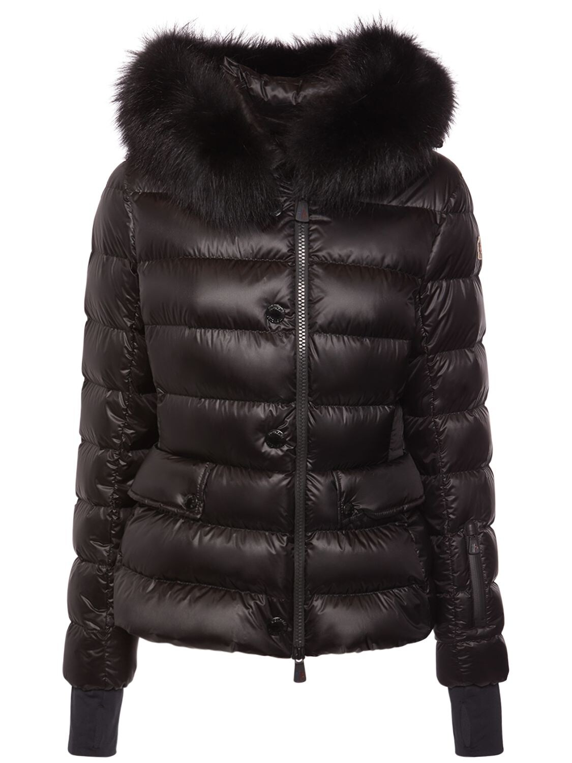 Moncler Armoniques Nylon Down Jacket In Schwarz