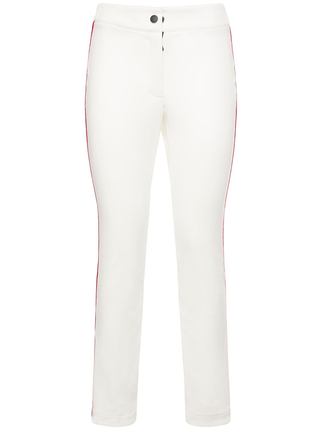 MONCLER TRICOLOR NYLON BLEND TRIM PANTS