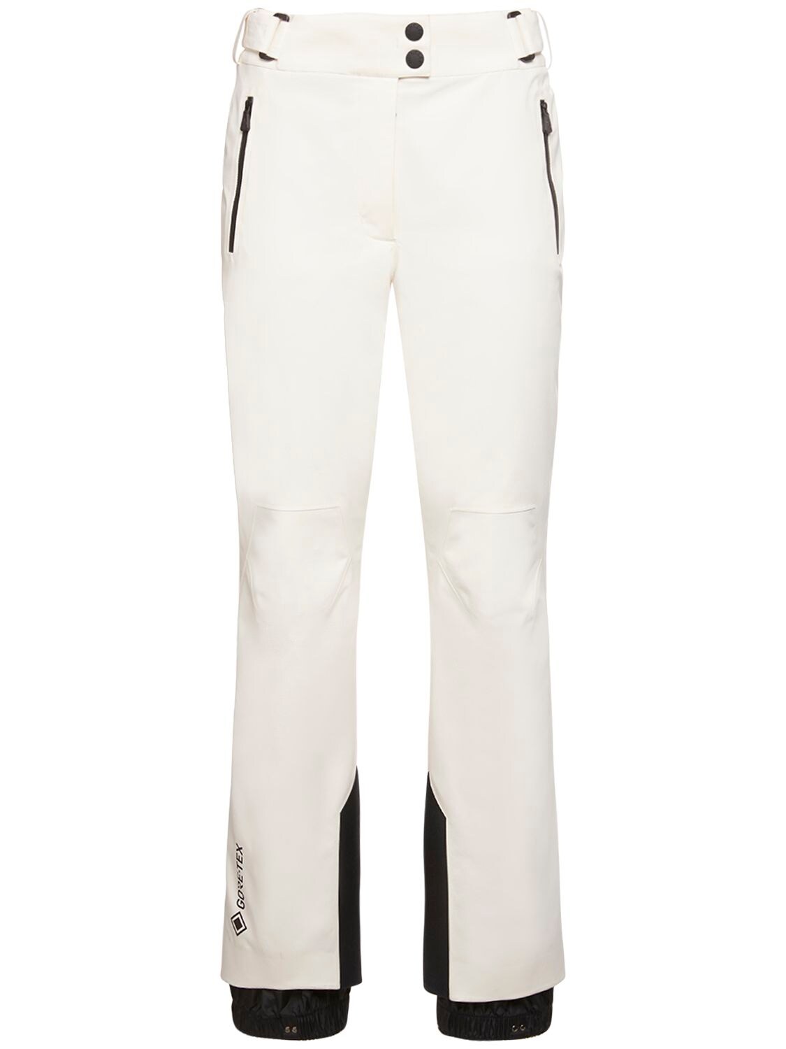Shop Moncler High Performance Tech Ski Pants In White
