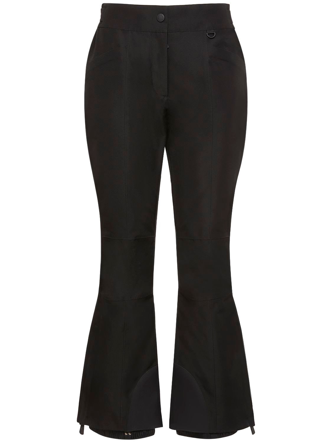 Shop Moncler Padded Tech Ski Pants In Black