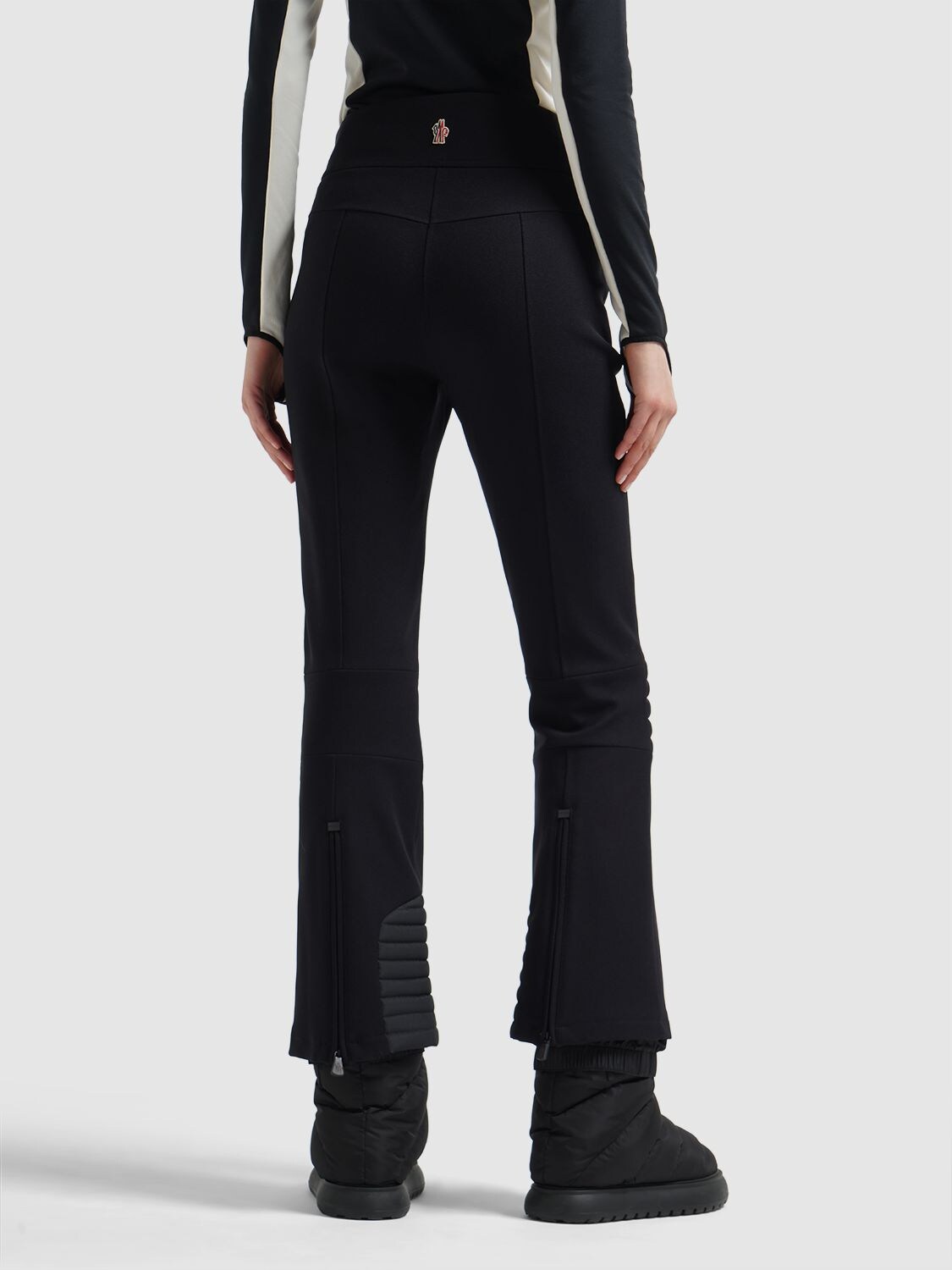 Shop Moncler Tech Ski Pants In Black