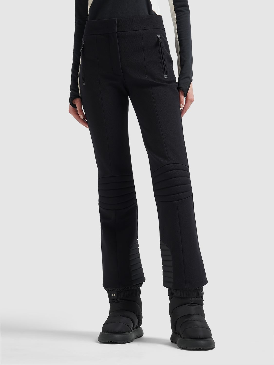 Shop Moncler Tech Ski Pants In Black