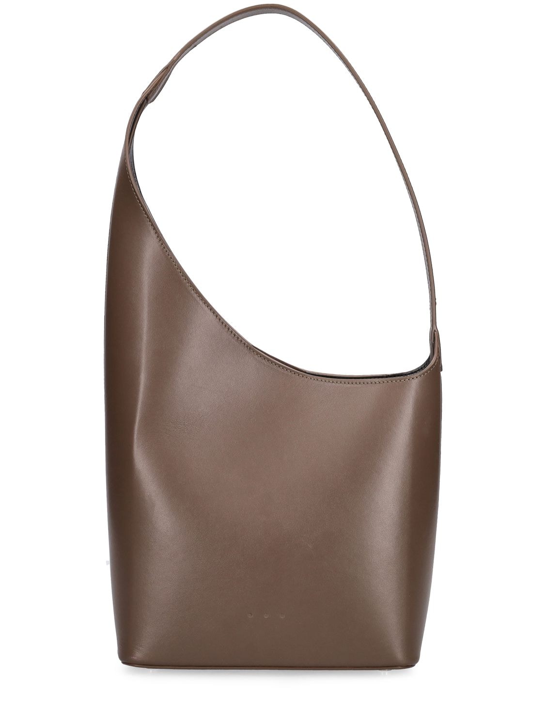 Demi Lune Shoulder Bag in Brown Aesther Ekme