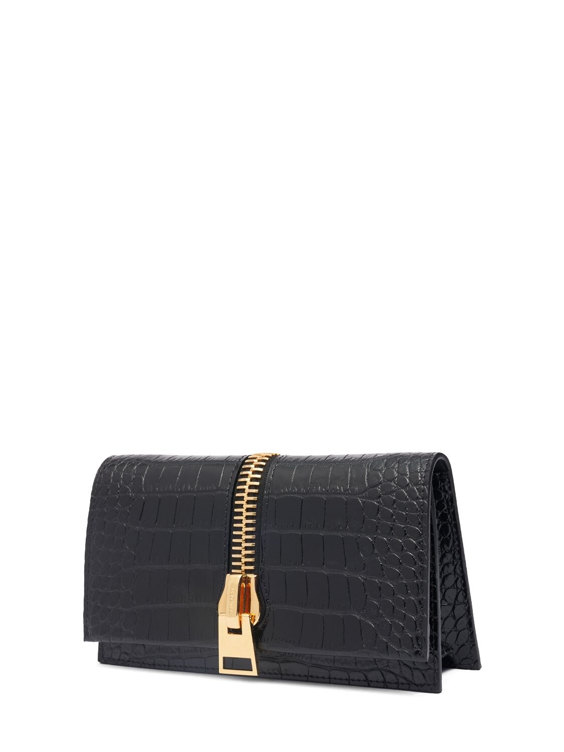 Tom Ford Zip Detail Shoulder Bag Clutch