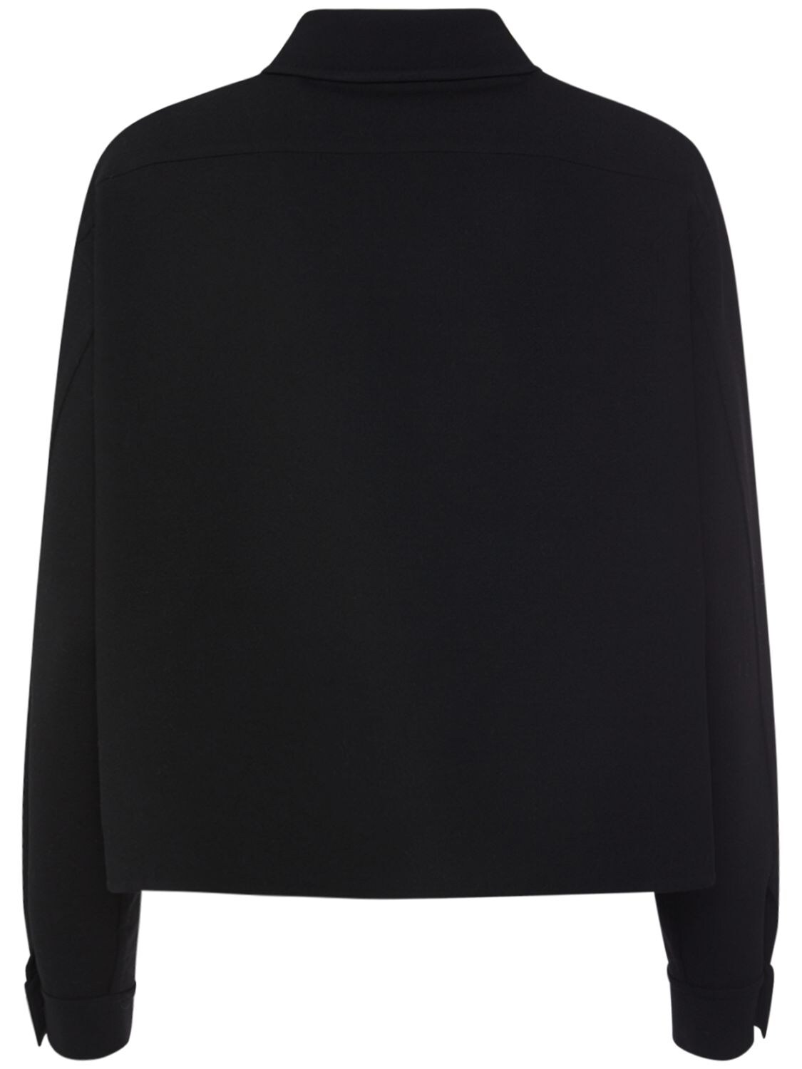 Shop Max Mara Ladino Wool Jacket In Black