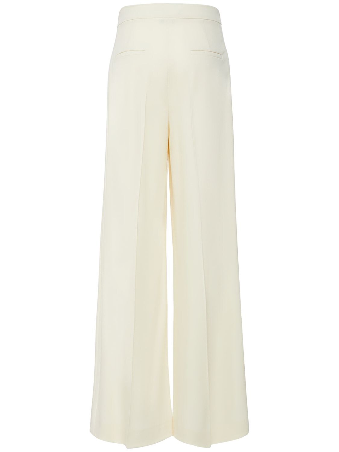 MAX MARA KARUB GRANITÈ WOOL WIDE PANTS 