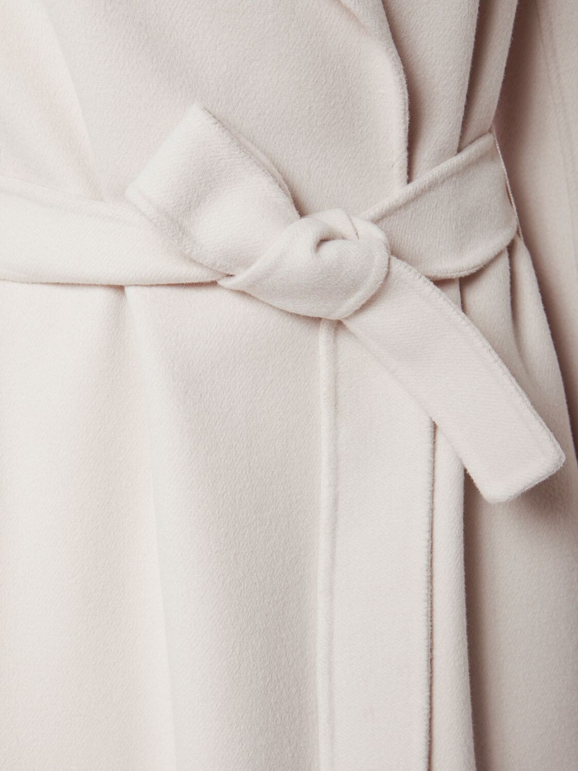 'S MAX MARA POLDO DOUBLE WOOL DRAP BELTED COAT 