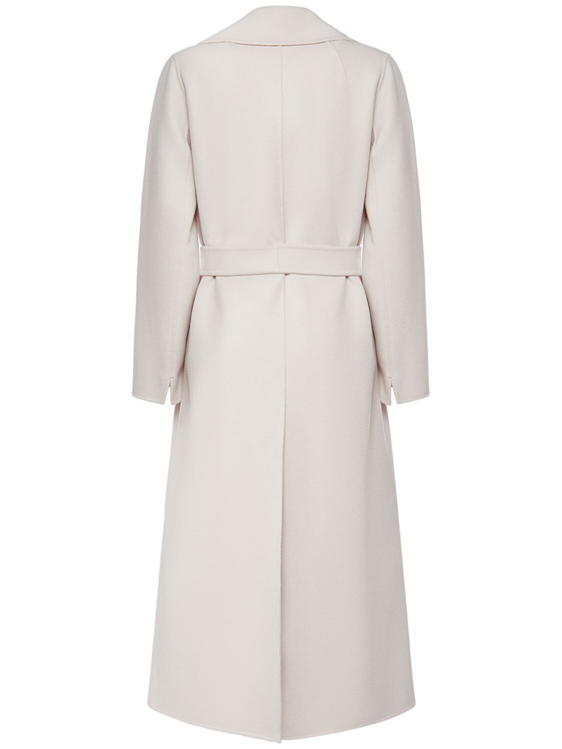 'S MAX MARA POLDO DOUBLE WOOL DRAP BELTED COAT 