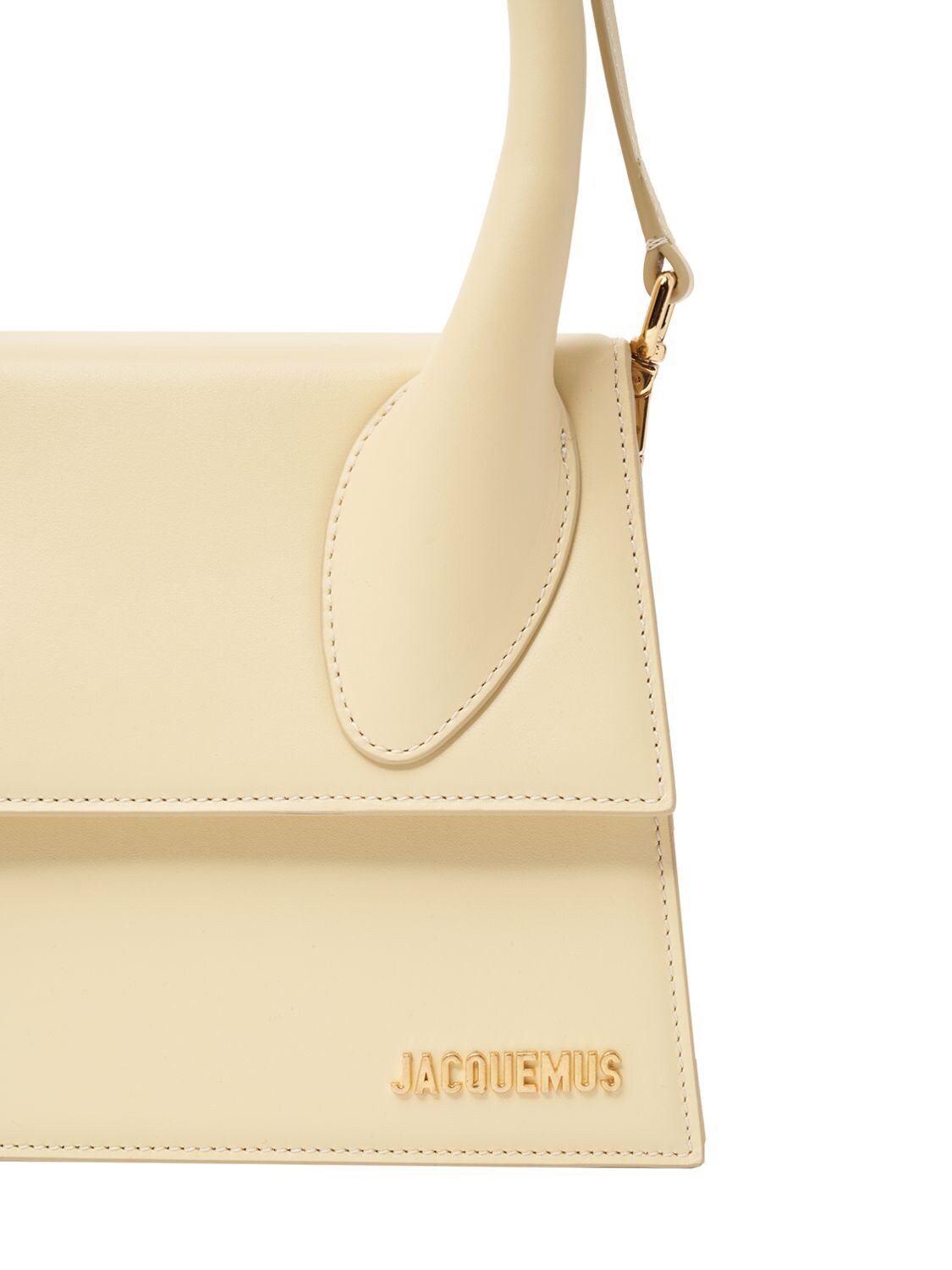 JACQUEMUS LE GRAND CHIQUITO LEATHER TOP HANDLE BAG 