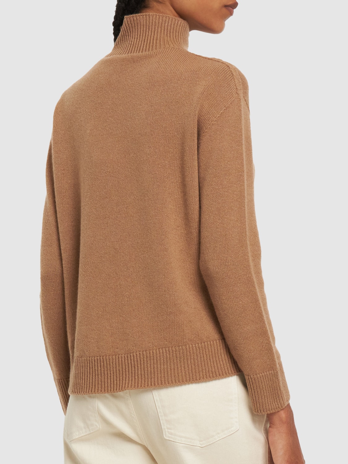 'S MAX MARA TAHITI CASHMERE TURTLENECK SWEATER 