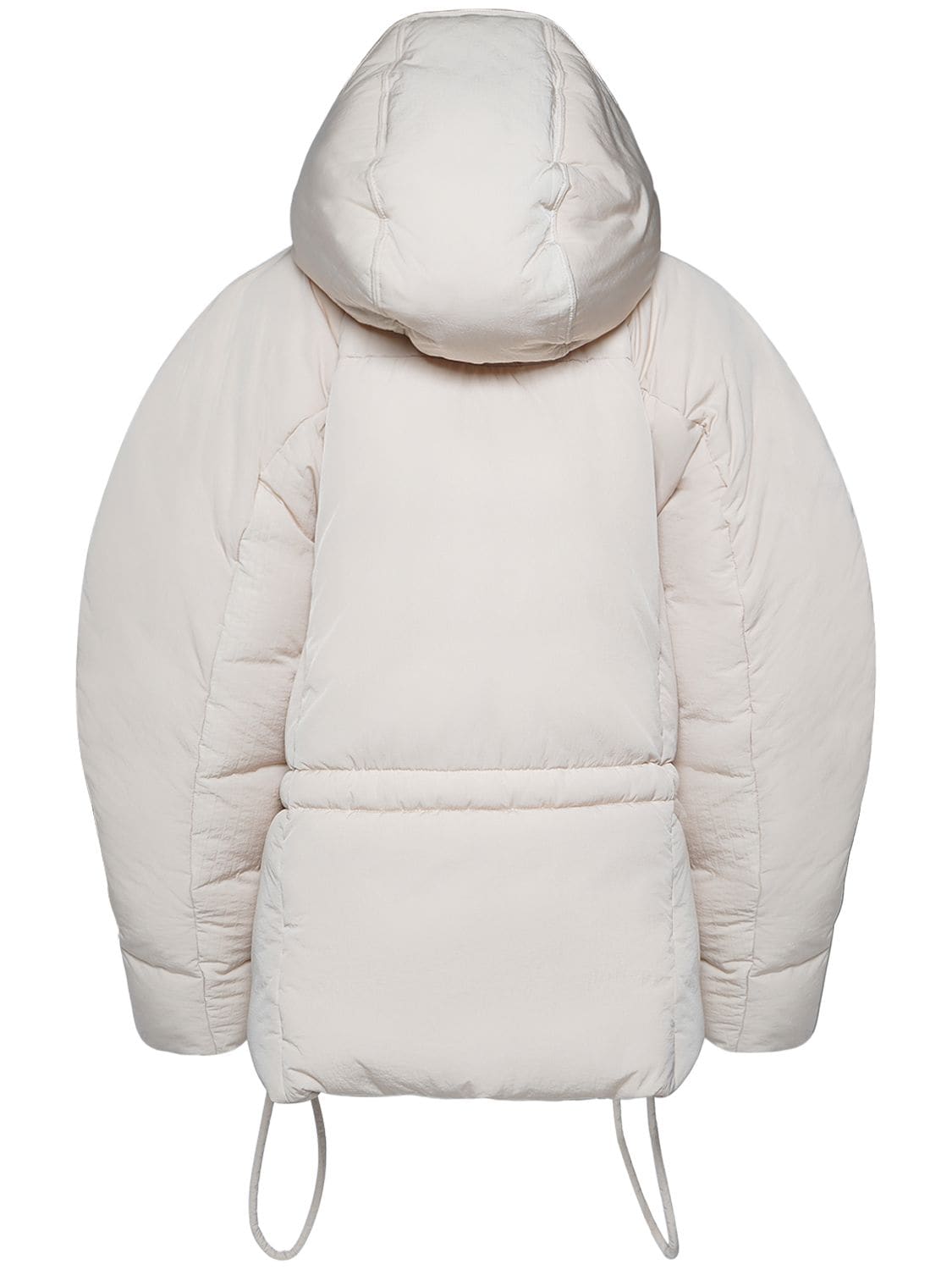 Shop Jacquemus La Doudoune Capullo Puffer Jacket In Off-white