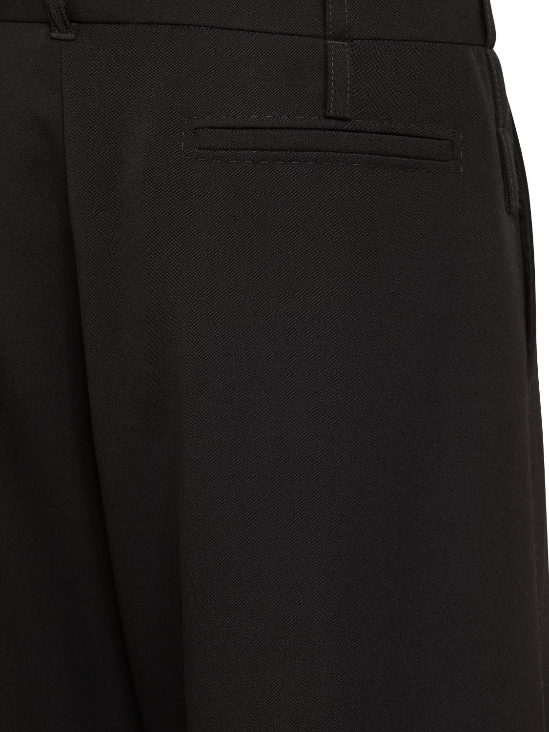 Shop Jacquemus Le Pantalon Piccinni Wool Pants In Black