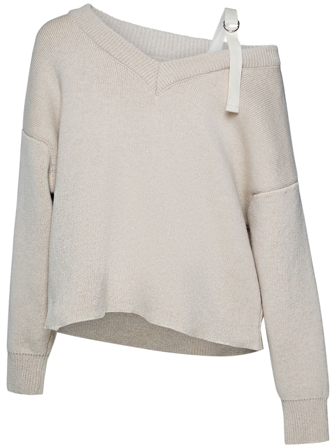 JACQUEMUS La Maille Sargas Stretch Wool Sweater