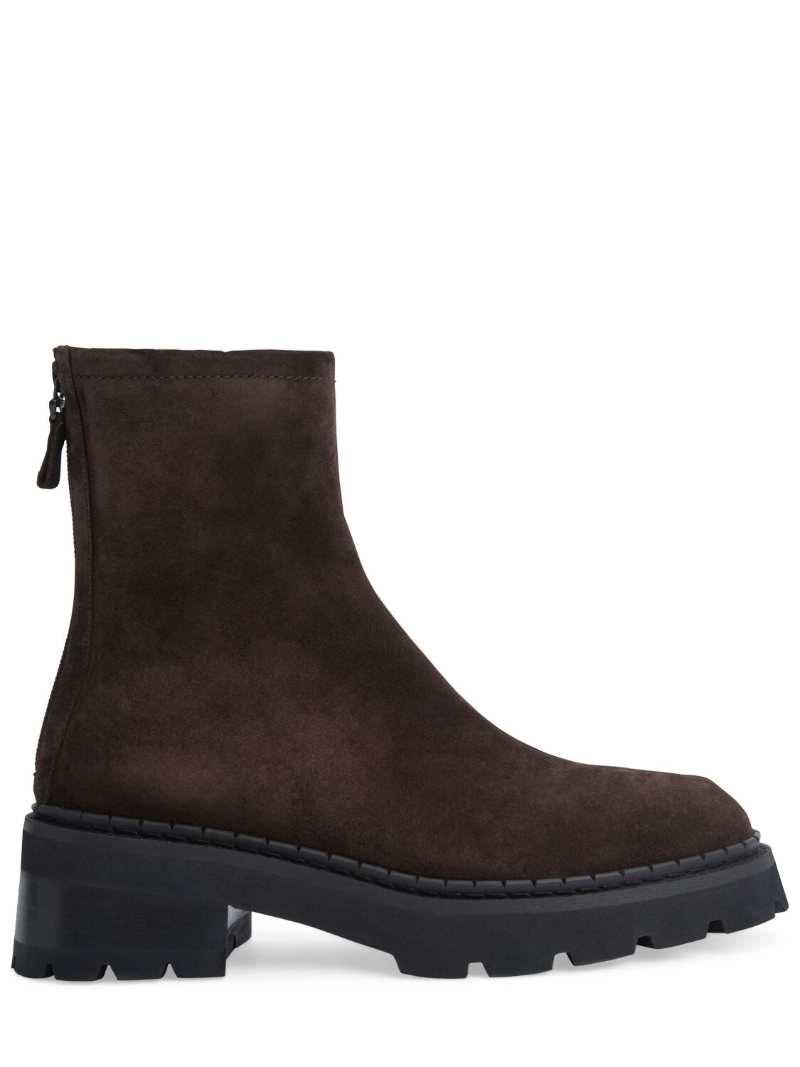 50mm Alister Suede Ankle Boots – WOMEN > SHOES > BOOTS